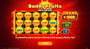 Read more about the article Sunny Fruits: Hold and Win